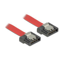 Delock Delock kábel SATA FLEXI 6 Gb/s 30 cm vörös fém (83834)