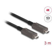 Delock Delock aktív optikai USB-C videó + adat + PD kábel 3 m (84144)