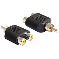 Delock Delock 2 x RCA anya > 1 x RCA apa adapter (84499)