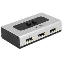 Delock Delock 2 portos manuális, Displayport 1.1-kapcsoló (87668)
