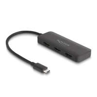 Delock Delock Elosztó USB Type-C csatlakozóval (DP alternatív mód támogatás) 2 db. HDMI MST 4K 60 Hz (88040)