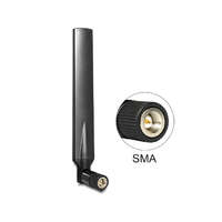 Delock Delock LTA antenna SMA sáv 1/3/7/20 -5 ~ -2.8 dBi mindenirányú, csuklós, fekete (88451)
