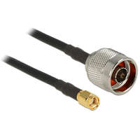 Delock Delock N plug antennakábel > RP-SMA dugó CFD200 1,5 m alacsony veszteséggel (88939)