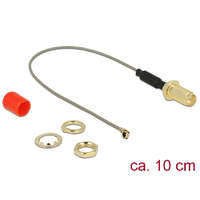 Delock Delock Antenna kábel RP-SMA anya > MHF / U.FL-LP-068 kompatibilis apa csatlakozó 1.13 10 cm (89830)