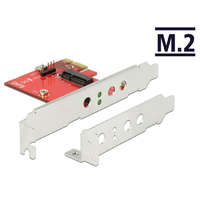 Delock Delock PCI Express Kártya > 1 x belső M.2 Key E - alacsony profilú formatényező (89889)