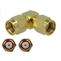Delock Delock Adapter RP-SMA-dugó apa RP-SMA-dugó 90 3 GHz (89962)