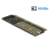 Delock Delock PCI Express x16 (x4 / x8) kártya - 1 x NVMe M.2 Key M szerverhez (90303)