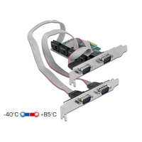 Delock Delock PCI Express Kártya > 4 x RS-232 soros csatlakozó (90410)