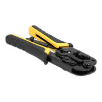 Delock Delock általános krimpelő szerszám kábelcsupaszolóval 8P (RJ45), 6P (RJ12/11) vagy 4P apa plugokhoz (90505)