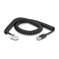 Delock Delock RJ50 USB 2.0 A-típusú vonalkód olvasó kábel 2 m (90601)