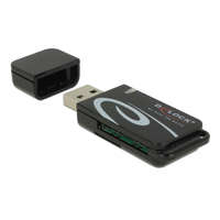 Delock Delock Mini USB 2.0 kártyaolvasó SD és Micro SD csatlakozó felülettel (91602)