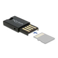 Delock Delock USB 2.0 kártyaolvasó Micro SD memóriakártyákhoz (91603)