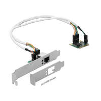 Delock Delock Mini PCIe I/O PCIe félméretű 1 db. Gigabit LAN alacsony profilú (95265)