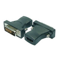 LogiLink LogiLink HDMI adapter, A/F - DVI-D/M, 1080p, fekete (AH0001)