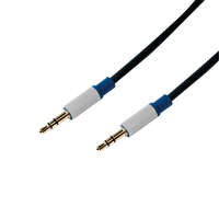 Logilink Logilink Audiokábel, 3,5 mm 3 tűs/M 3,5 mm 3 tűs/F, 1,5 m (BASC15)