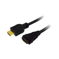 LogiLink LogiLink nagy sebességű HDMI kábel Ethernettel, 1.00 méter (CH0059)