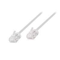 Logilink Logilink Cat.6A Slim High-Flex patch kábel fehér 1,50 m