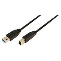 LogiLink LogiLink USB 3.0 Csatlakozó kábel A->B 2x male 3.00 méter (CU0025)