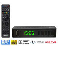 Evolveo EVOLVEO Alpha T2 Set-top box DVB-T2 Full HD, FTA, fekete (DT-3055-T2-HEVC)
