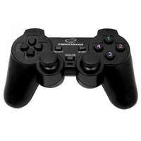 Esperanza Esperanza Warrior Vibrációs Gamepad PC, fekete (EG102)