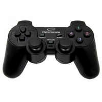 ESPERANZA Esperanza Corsair Vibrációs Gamepad PS2/PS3/PC, USB, fekete (EG106)