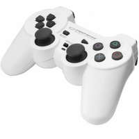 Esperanza ESPERANZA GAMEPAD PS3/PC USB TROOPER FEHÉR/FEKETE (EGG107W)