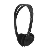 ESPERANZA Esperanza Disco sztereó fejhallgató, fekete (EH119)