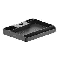 Logilink Logilink Rendszerező, rúdra rögzíthető O 3 4,8 cm, max. 3 kg, 22,4 x 17,6 x 3 cm, fekete