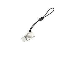 Hoco HOCO Adapter csatlakozó - micro USB - C-típusú UA8 ezüst (HC070269)