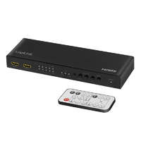 Logilink Logilink HDMI mátrix kapcsoló 4x2 portos, 4K/60 Hz, HDR, ARC, RC (HD0049)