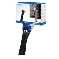 LogiLink LogiLink Flexibilis kábel burkolat, fekete (KAB0006)