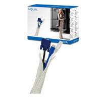 LogiLink LogiLink Flexibilis kábel burkolat, szürke (KAB0007)