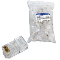 LogiLink LogiLink RJ45 elemes csatlakozódugasz, árnyékolatlan 100db (MP0020)