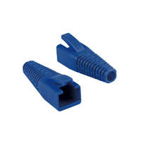 Logilink LogiLink RJ45 dugós feszültségmentesítő bakancs, vágható, 5,5 5,8 mm, kék, 50 db. (MP0059)
