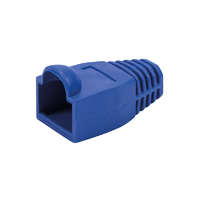 Logilink Logilink RJ45 feszültségmentesítő védőburkolat, 6,5 mm, kék, 50 db (MP0066)