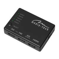 Media-Tech Media-Tech 5 portos HDMI Switch 4K (MT5207)