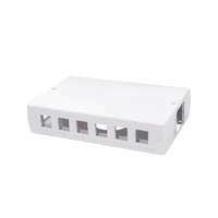 Logilink Logilink Üres doboz 6 vagy 12 keystone modulhoz, felületre szerelhető, fehér (NK4033)