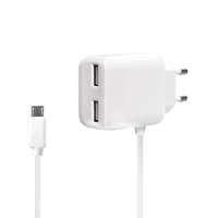 Logilink Logilink USB fali töltő , 2+1 port, 10,5W, fehér (PA0157W)