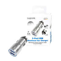 Logilink Logilink USB autós töltő beépített vészkalapáccsal, 10,5W (PA0228)