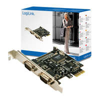 Logilink Logilink PCI Express kártya, 2 soros port (PC0031)