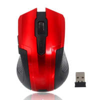 Silverline Silverline RF107 vezeték nélküli optikai egér 2.4GHz 1600dpi piros (SIRF107R)