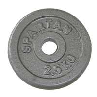 SPARTAN SPARTAN Öntöttvas Súlyzótárcsa 50 mm Átmérőjű Súlyzórúdhoz 2 x 15 kg