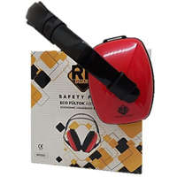 ROCK SAFETY SAFETY FIRST ECO Fültok ABS Piros