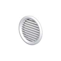VENTS VENTS MV 100 BVS kerek szellőzőrács, csőcsatlakozóval, rovarok elleni védőhálóval - fehér