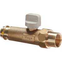 VIEGA VIEGA Profipress G golyós gázkészülék-csap 1/2"-18