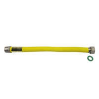 PEPE PEPE gáz nyújtható flexibilis bekötőcső K-B 1/2"-1/2" 30-60 cm