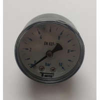 T-METER T-METER nyomásmérő hátsó csatlakozású 1/4" 0-10 bar átmérő 50 mm