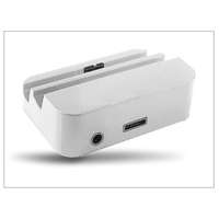 Samsung N9000 Galaxy Note 3 asztali töltő + audió be/kimenet - fehér