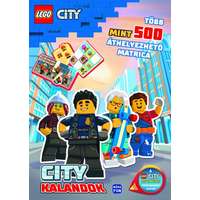 LEGO CITY-CITY Kalandok-Több mint 500 áthelyezhető Matrica
