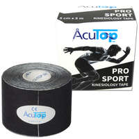 ACUTOP ACUTOP Pro Sport Kineziológiai Tapasz 5 cm x 5 m Fekete